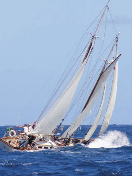 Tom Gallant's Schooner - the Avenger